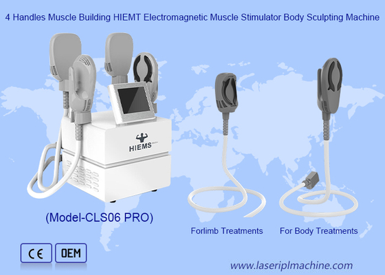 Hiemt Ems 4 poignées 7 tesla renforcement musculaire de la hanche soulevé machine d'amincissement du corps