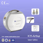 CE portatif de machine de retrait de tatouage de laser de blanc avec 1064nm pour le retrait de sourcil
