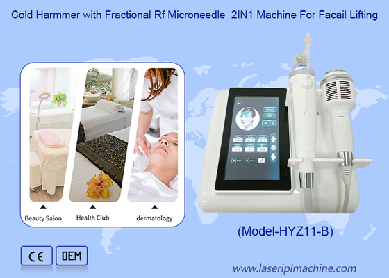 Fractionnel Rf Microneedling Froid Harmmer Disparu Machine à lignes fines