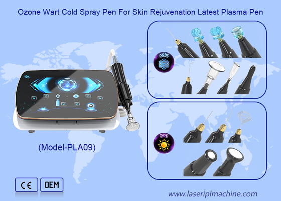 Machine à plasma chaud-froid 2 en 1 pour le lifting facial