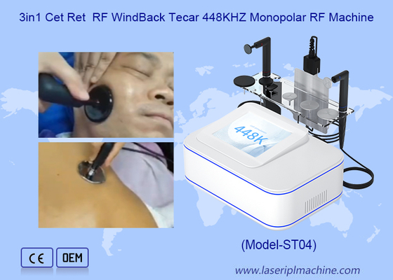 448khz Cet Ret Résistant RF de soulagement de la douleur Tecar Therapy Machine