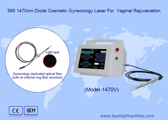 Laser à diode 980nm 1470nm Pour la liposuccion Élimination des hémorroïdes Resserrement vaginal et varices