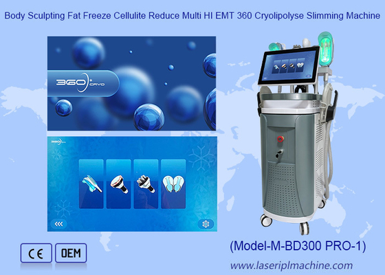360 Cryo Plus 40K RF sous vide EMS Perte de poids