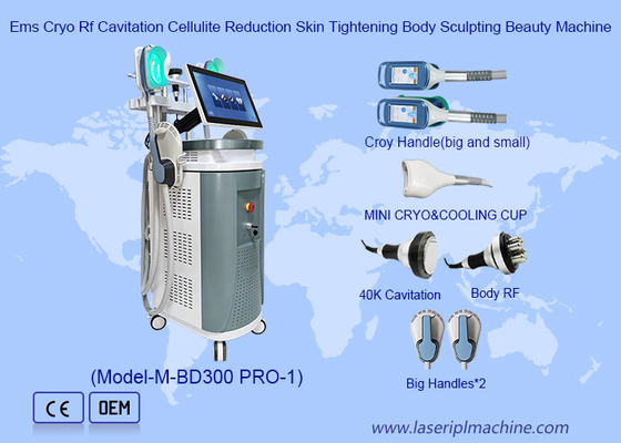 40K Cavitation Ultra Slimming Ems 2 en 1 Sculpture du corps 360 Cryo Machine