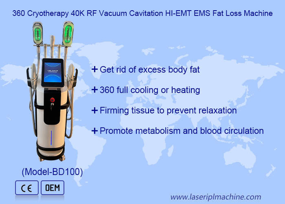 Spa 360 Cryolipolyse machine de perte de poids congélation des graisses Electro Magnetic body Slim Stimulation musculaire du corps