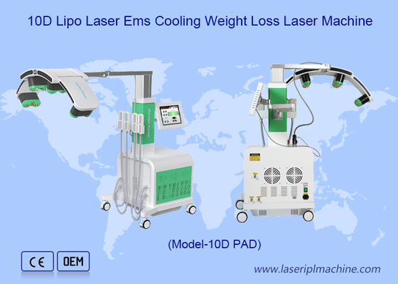 Pads cryo verts rouges 10d élimination de graisse au laser Maxlipo