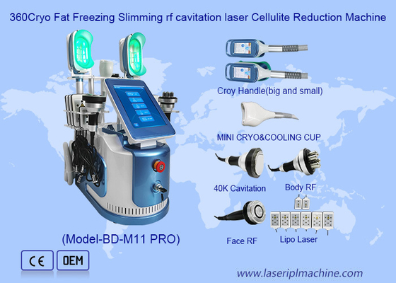 Corps de refroidissement multifonctionnel de Cryolipolysis amincissant la machine pour le salon de beauté