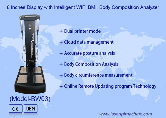 Analyseur de machine composant de mesure des éléments corporels du scanner de santé du corps entier