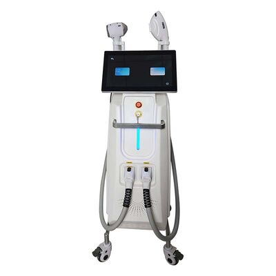 Bon prix 2 en 1 Shr Ipl Elight 808 Laser Handle Screen Linkage Machine d' épilation à la main en ligne