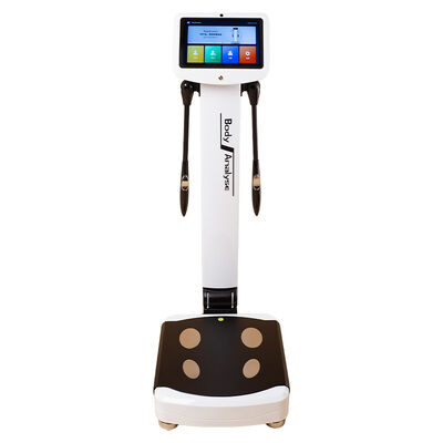 Bon prix électrodes de main et de pied 8 points multi langage QR Code partageant machine d'analyseur de corps en ligne