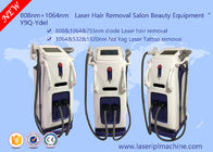 la machine de retrait de laser de cheveux de la diode 808nm/Q - commutez le retrait de tatouage de laser de ND Yag