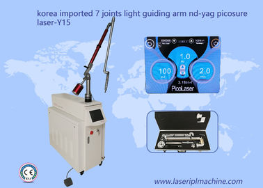 Picoseconde machine de retrait laser de tatouage bras de guidage lumineux 7 articulations 1064nm