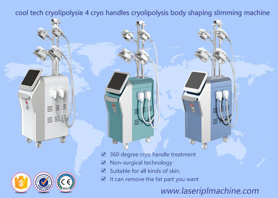 Bon prix Corps formant la machine de vide de Cryolipolysis, gel de Cryolipolysis de 4 poignées gros amincissant la machine en ligne
