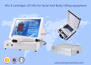 12 lignes machine de 3D HIFU ont focalisé le massage facial d'ultrason soulevant l'anti régime de corps de ride