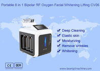 8 dans 1 massage facial bipolaire de l'oxygène de rf blanchissant la machine de levage de beauté