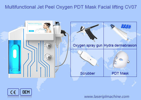 Blanchiment de levage de Jet Peel Machine For Facial de l'oxygène de masque de PDT