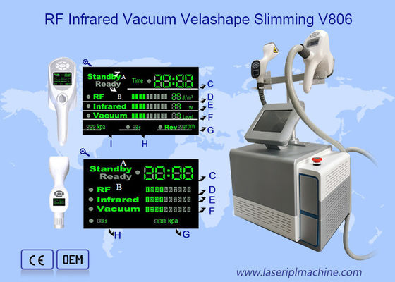 Réduction de la cellulite Salon de cavitation Rf machine de beauté de perte de poids sous vide