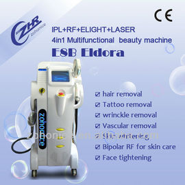 Peau multifonctionnelle d'épilation de chargement initial d'E-Lumière blanchissant la machine de beauté pour le salon de beauté