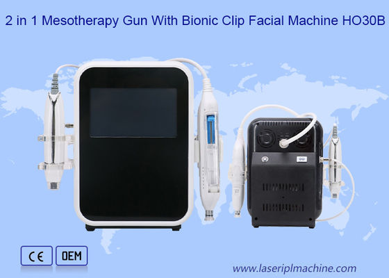 CE 2 en 1 2 en 1 pistolet de mésothérapie avec clip bionique machine faciale