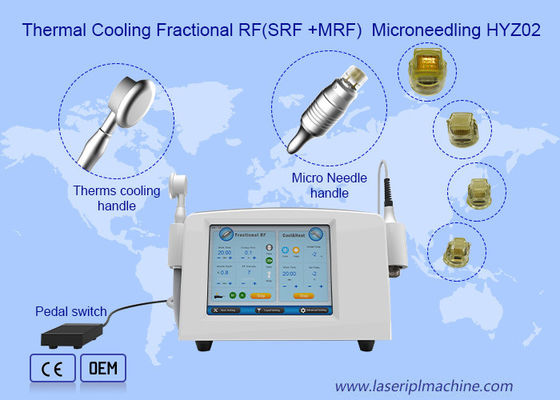 Machine RF portable à micro-aiguille fractionnée pour le lifting du visage et l' élimination des rides