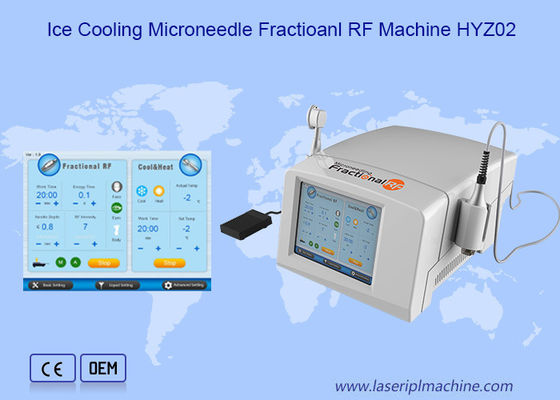 Machine faciale de marteau de Microneedling de radiofréquence froide-chaude d'ABS pour le retrait de ride