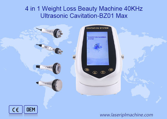 4 en 1 Perte de poids 40KHz maison machine de beauté à cavitation par ultrasons