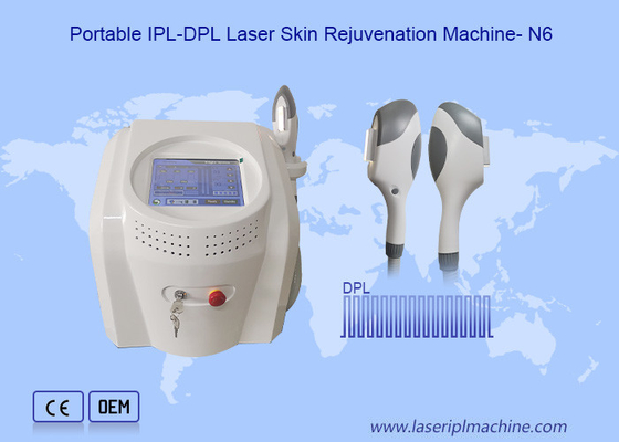 Protable Ipl machine de beauté pour le rajeunissement de la peau avec poignée de filtre