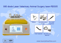 Machine vétérinaire de retrait de laser de la diode 980nm portative d'utilisation de clinique
