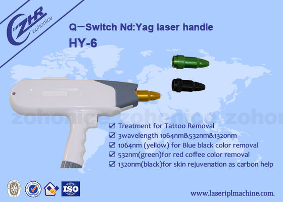 Bon prix 1064nm et 532nm Q - poignée de machine de retrait de tatouage de laser de ND YAG de commutateur en ligne