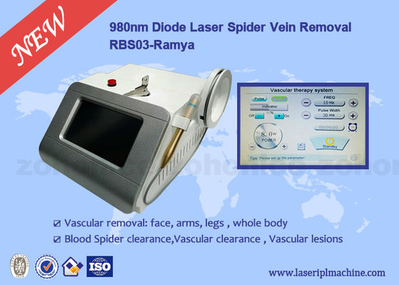 Bon prix Machine médicale de retrait de laser de diode du retrait 980nm de vaisseau sanguin de laser en ligne