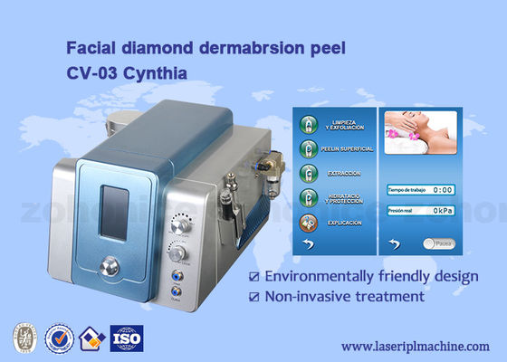 Bon prix Diamant supérieur Microdermabrasion Dermabrasion épluchant la machine faciale de soins de la peau en ligne