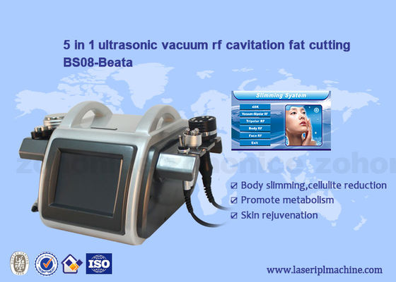 Bon prix 40K Cavitation multipolaire RF sous vide Ultrasons machine d'amincissement du corps en ligne