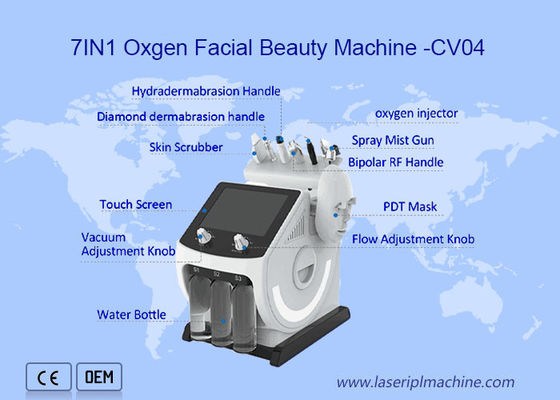 Bon prix 7 en 1 oxygène de Hydrafacial Aqua Peeling Machine Portable Water en ligne