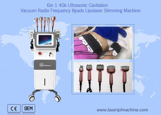 Bon prix Corps de cavitation de rf 40k amincissant les protections ultrasoniques de laser de Lipo de machine en ligne