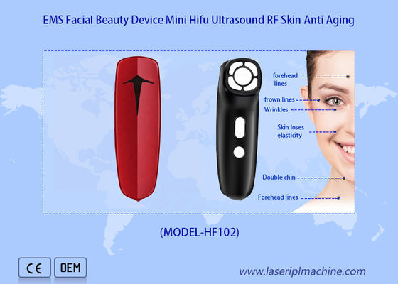Bon prix Soins de la peau faciaux de mini de 650nm Hifu de beauté ultrason de la machine rf SME anti-vieillissement en ligne