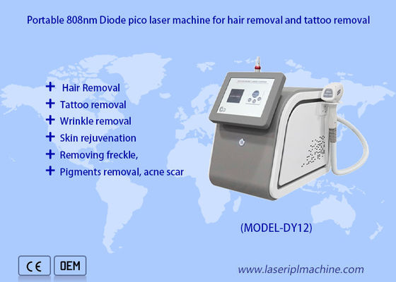 Bon prix ND efficace Yag d'épilation de laser de la diode 2in1 808 tatouent le retrait pour la maison en ligne