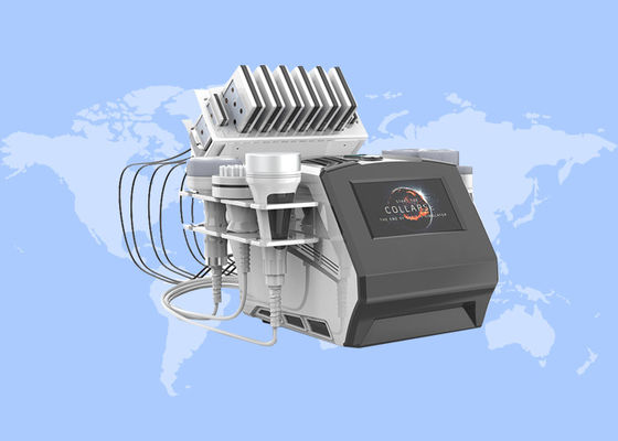 Bon prix Machine portative 7 du vide rf de la cavitation 80k dans 1 pour le corps contournant la grosse combustion en ligne