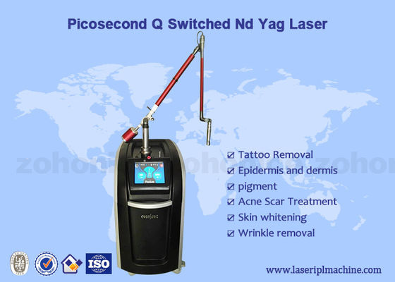 Bon prix picosecond de laser de laser Corée de yag de ND de retrait du tatouage 532nm/1064nm à commutation de Q en ligne