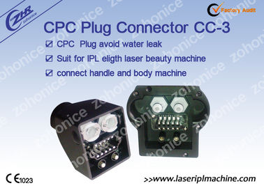 IPL tient des pièces de rechange Carré CPC connecteur pour IPL machine de beauté CC 3