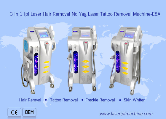 Équipement de beauté de la machine de beauté de chargement initial d'épilation/laser pour le traitement de cheveux