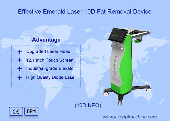 Bon prix gros dispositif de liposuccion du retrait 10d de 532nm 635nm Emerald Laser Weight Loss Effective en ligne
