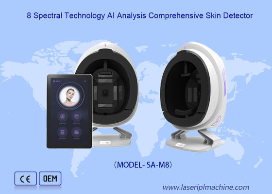 Bon prix Machine d'analyse de la peau 3D portable, scanner de pigment pour le visage en ligne