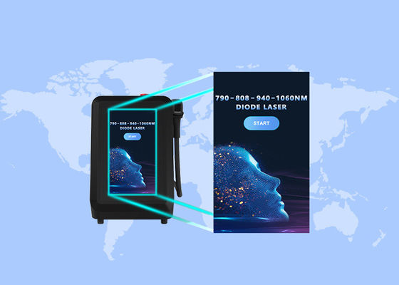 Bon prix Machine laser à diode de 808 nm 790 nm 1060 nm 940 nm pour le blanchiment de la peau et l' épilation en ligne