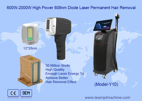 Bon prix 500W-1600W 4 longueurs d'onde pour toutes les couleurs de peau 808nm Diode Laser Machine d'épilation en ligne