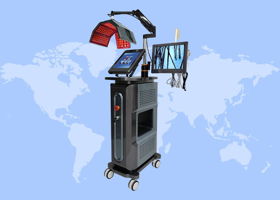 Bon prix Laser à diode Thérapie de bas niveau Croissance des cheveux Traitement de perte de cheveux Croissance 650nm Machine de repousse de la lumière en ligne