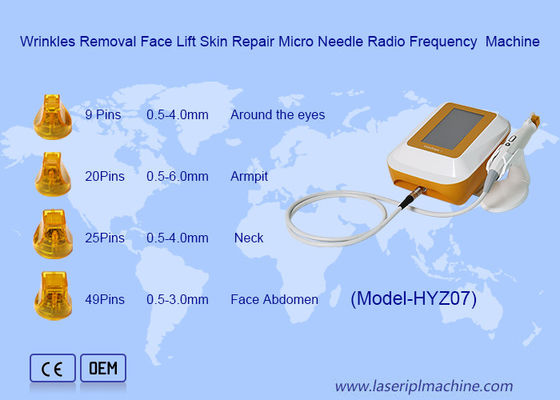 Bon prix Enlèvement des rides Traitement par microneedle Lifting du visage Réparation de la peau Machine à radiofréquence en ligne
