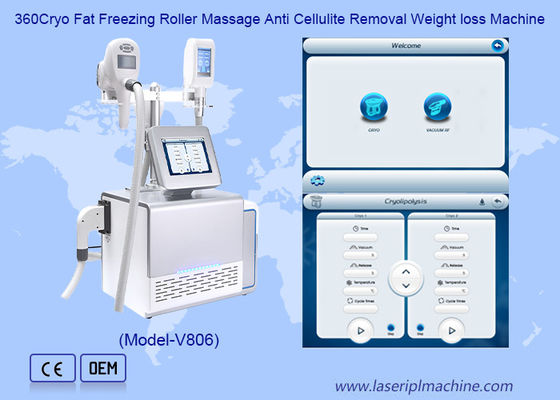 Bon prix 360 Cryo Fat Freezing Masseur à rouleaux anti-cellulite machine de perte de poids en ligne