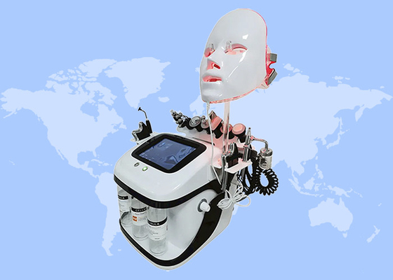 11 en 1 Nettoyage du visage Lifting de la peau Rf Hydro Microdermabrasion Machine pour l' exfoliation nettoyant profond