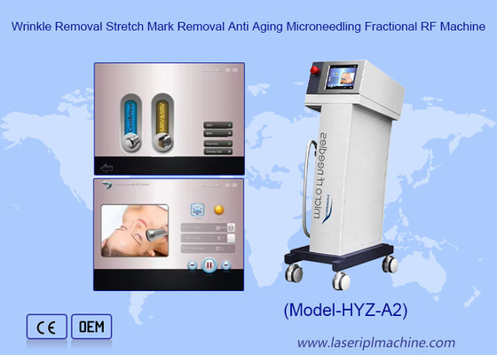 2 en 1 refroidisseur à marteau cryo fractionné micro-aiguille RF machine pour le rajeunissement de la peau