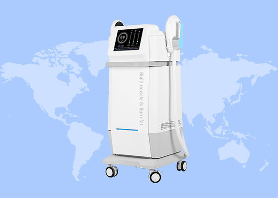 Bon prix 2 Manches RF EMS corps minceur musculaire profond stimuler HI EMT machine en ligne